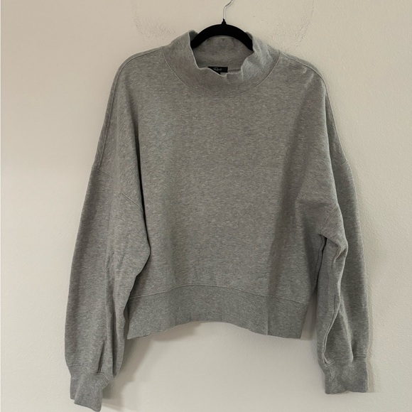 Rails Blaire Turtleneck Pullover L Heather Grey - Picture 3 of 9